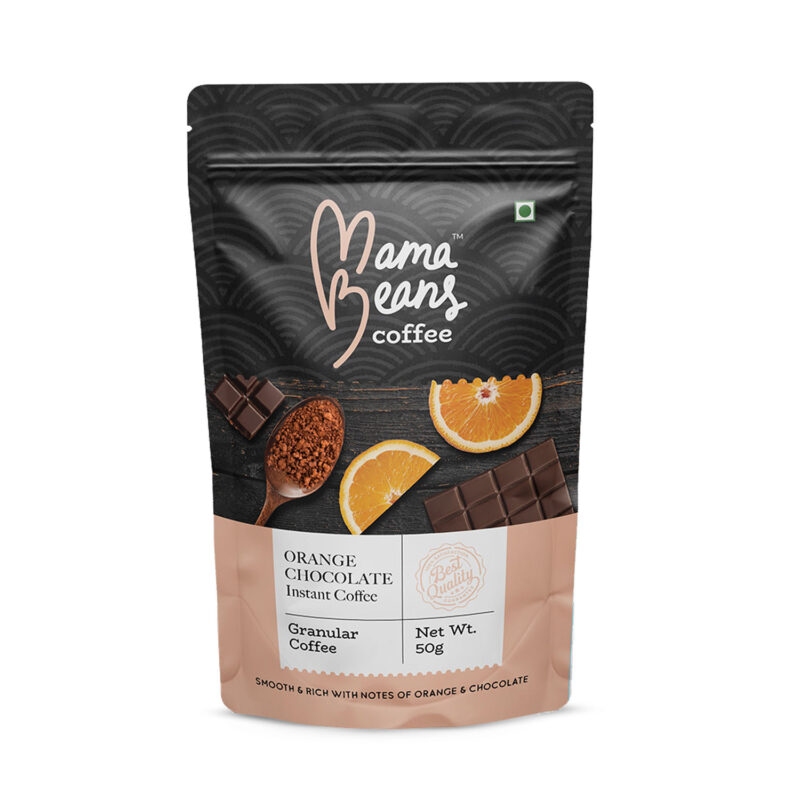 Orange and Rich Chocolate Flavour Instant Coffee